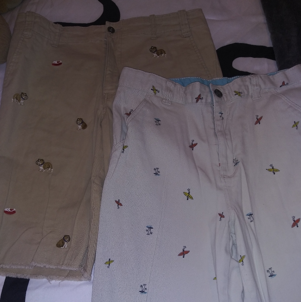 Lot two size 16 shorts boys one is ralph lauren